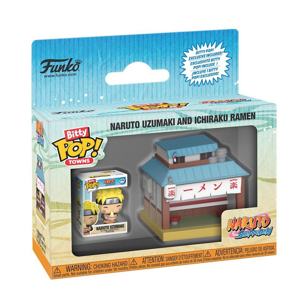 Funko Figurine Funko Bitty Pop Towns Naruto Shippuden Ichiraku Ramen