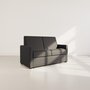 Voir la diapositive 1 : BEST MOBILIER Julia - canapé 3 places convertible express couchage quotidien 140 cm matelas 18 cm en tissu