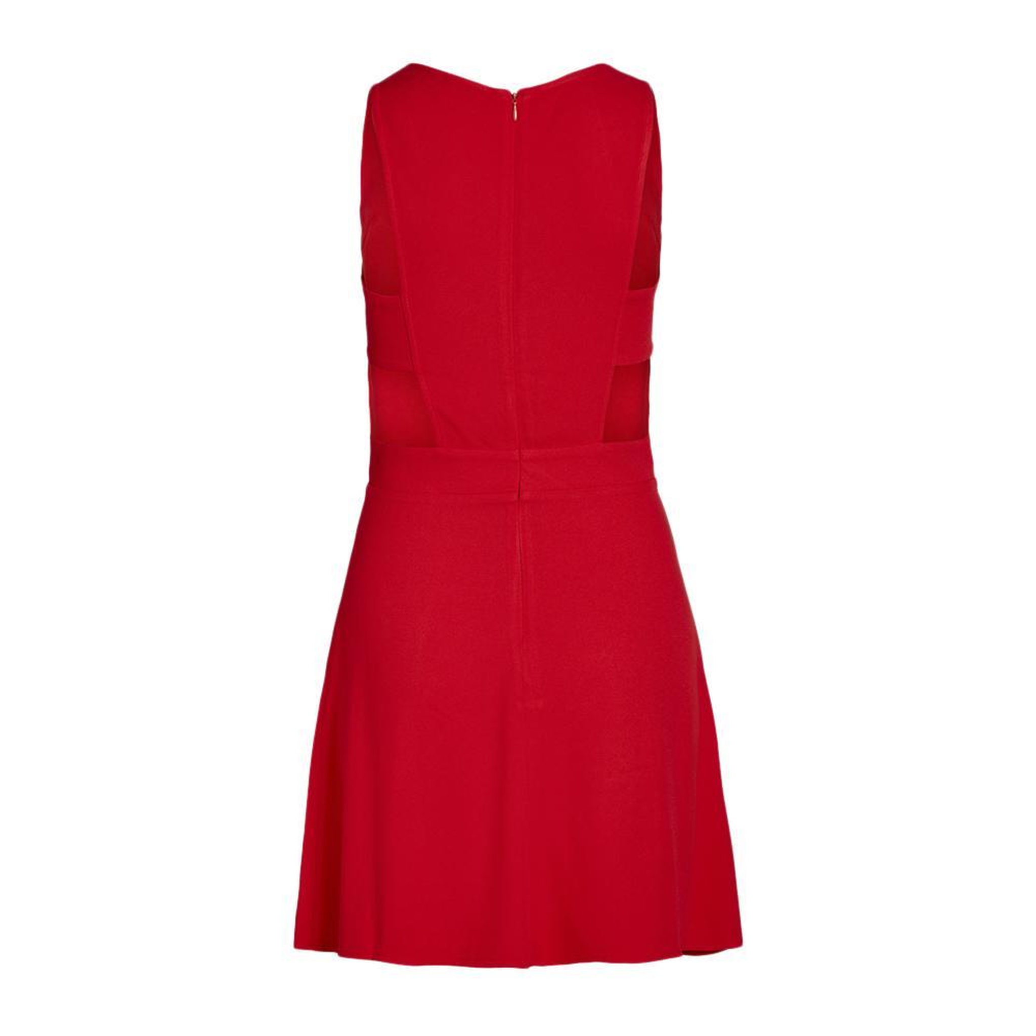 Voir la diapositive 2 : Vila Robe Rouge Femme Vila Viliane