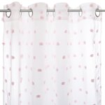 ATMOSPHERA Rideau design pompons enfant Lilo - 140 x 240 cm