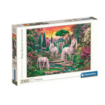 CLEMENTONI Puzzle Clementoni Licornes Jardin Classique 2000 pièces