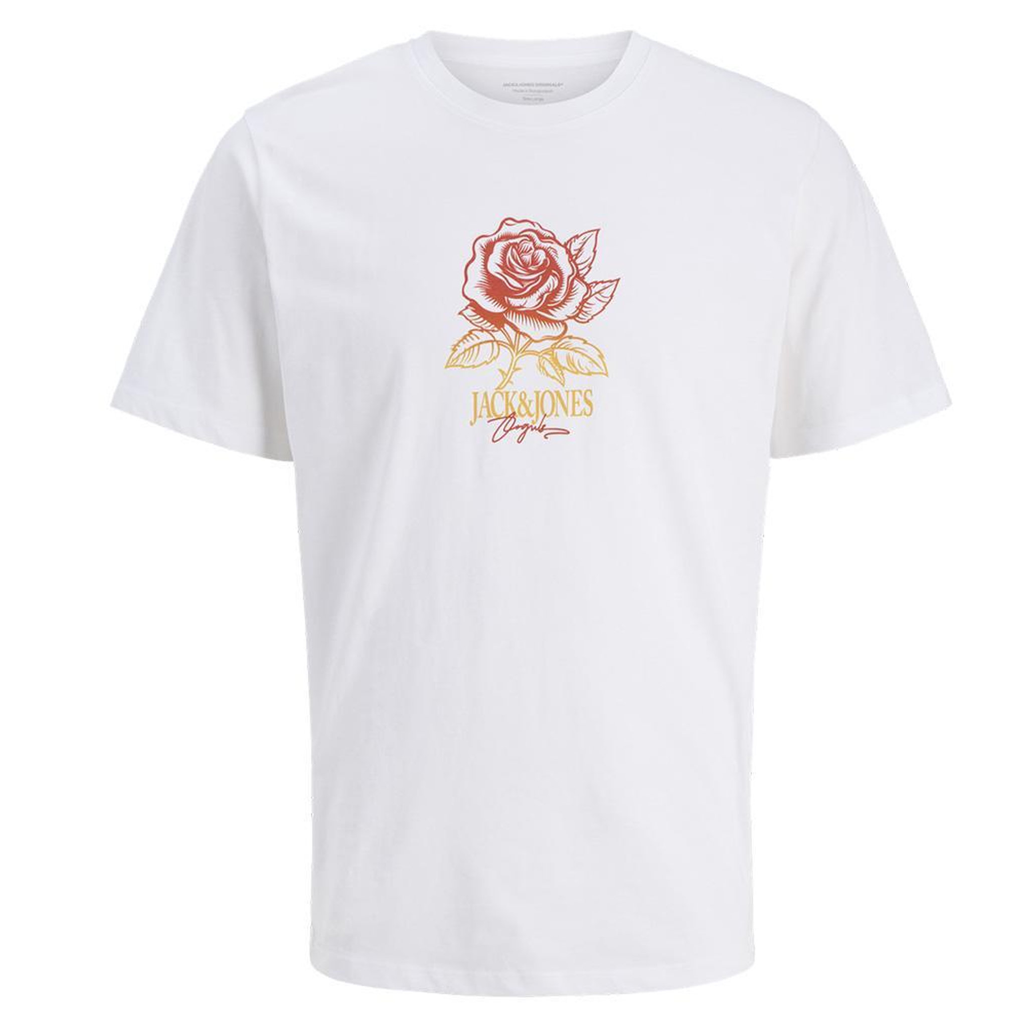 Voir la diapositive 2 : Jack & Jones T-Shirt Blanc Noir Jack & Jones Joralmeria