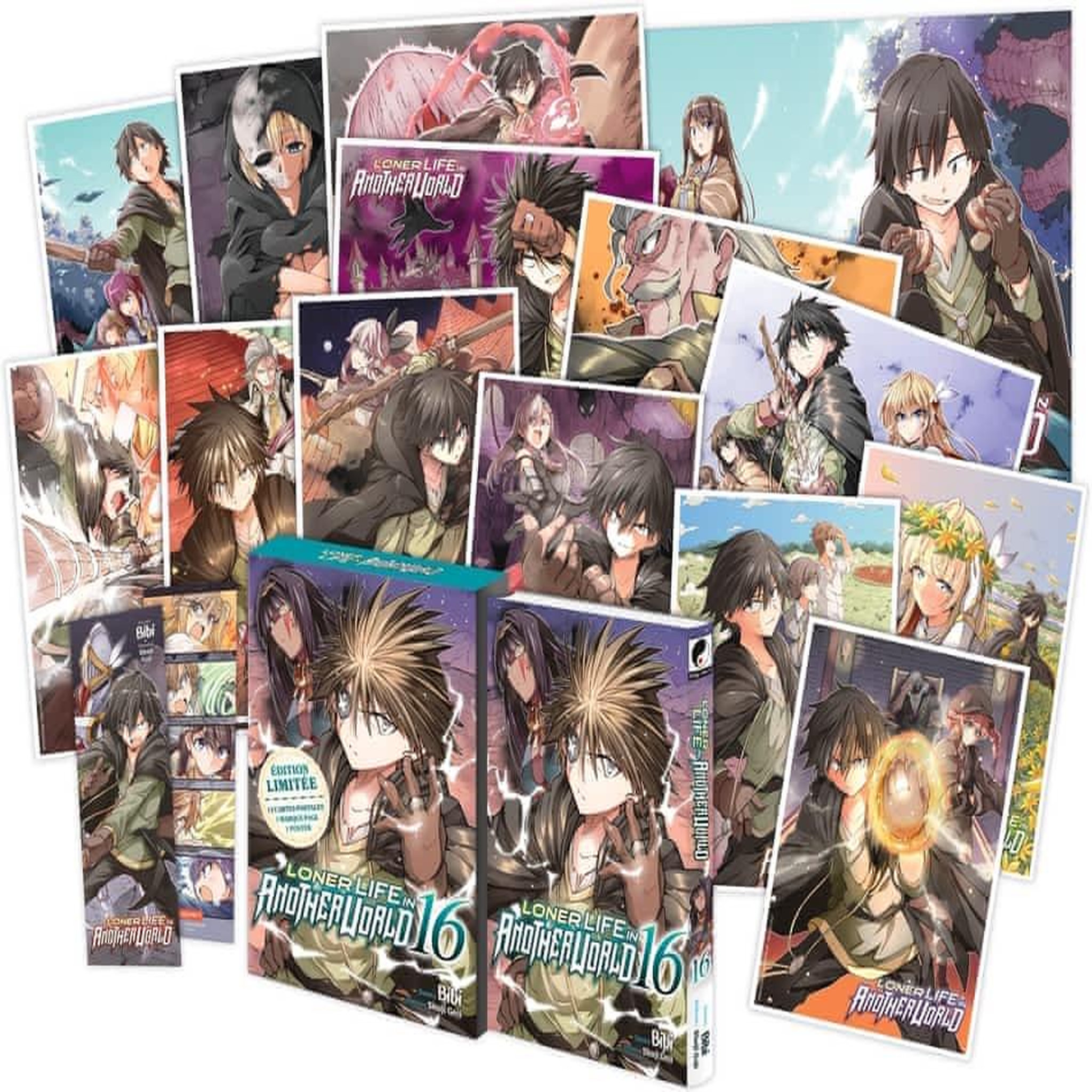 LONER LIFE IN ANOTHER WORLD TOME 16 : AVEC 13 CARTES POSTALES, 1 MARQUE-PAGE, 1 POSTER. EDITION LIMITEE, Bibi