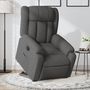 Voir la diapositive 1 : VIDAXL Fauteuil inclinable electrique gris fonce tissu
