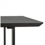 Paris Prix Table Design en Bois  Auguste  150cm Noir