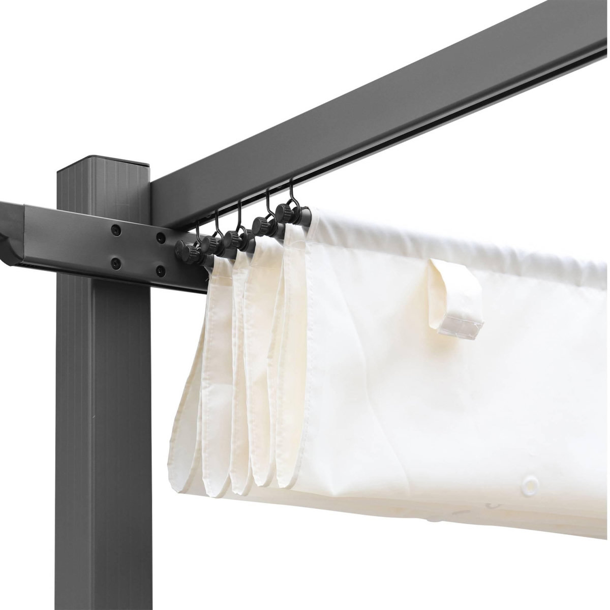 SWEEEK Toile de toit pour tonnelle 3x4m Isla - toile de rechange pergola, toile de remplacement