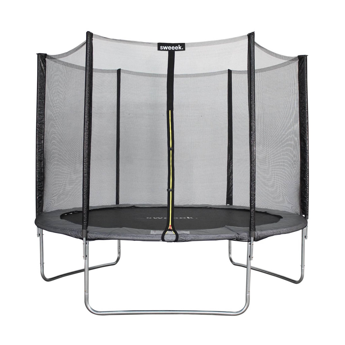 SWEEEK Trampoline rond Ø 305cm avec son filet de protection - Mars - Trampoline de jardin 3m 300 cm | Qualité PRO. | Normes EU.
