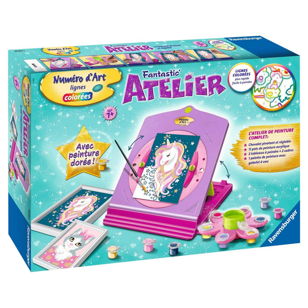 RAVENSBURGER Fantastic atelier numéro d'art