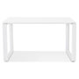 Voir la diapositive 2 : Paris Prix Bureau Design  Abigano  120cm Blanc