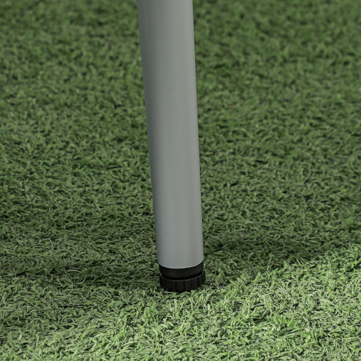 OUTSUNNY Ensemble bistrot de jardin 3 pcs 2 fauteuils table basse coussins gris