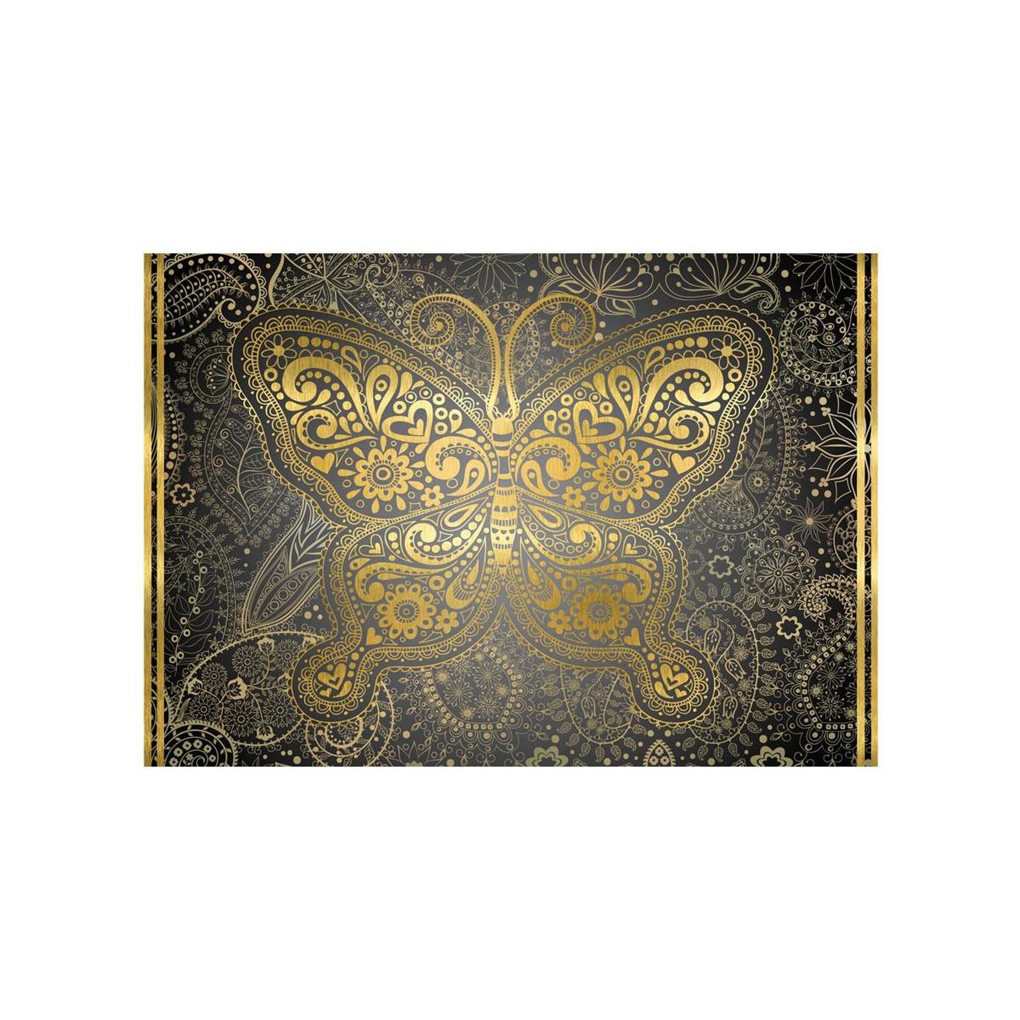 Voir la diapositive 2 : Paris Prix Papier peint  golden butterfly