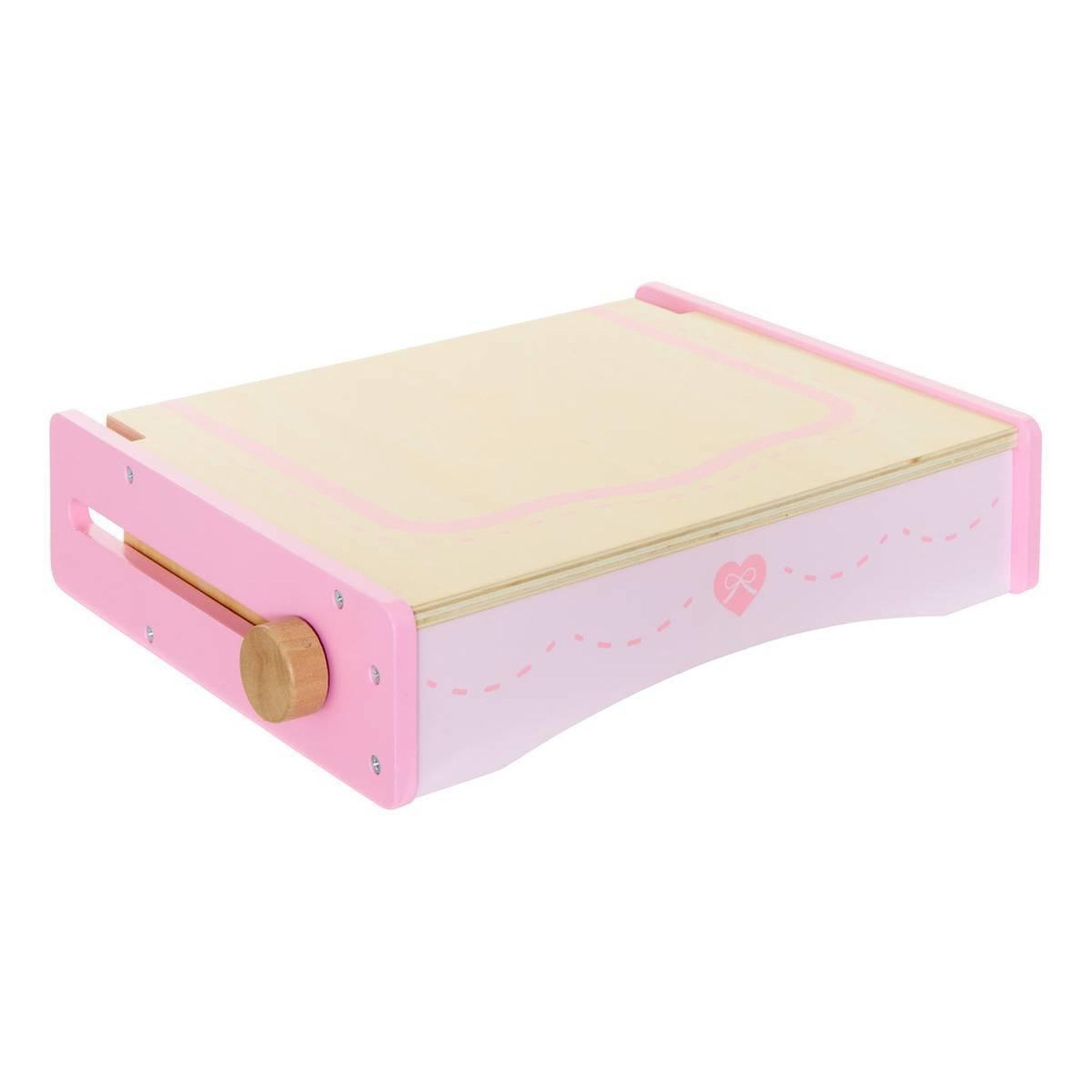 Voir la diapositive 3 : Atmosphera Kids Jouet Coiffeuse Enfant  Elia  31cm Rose