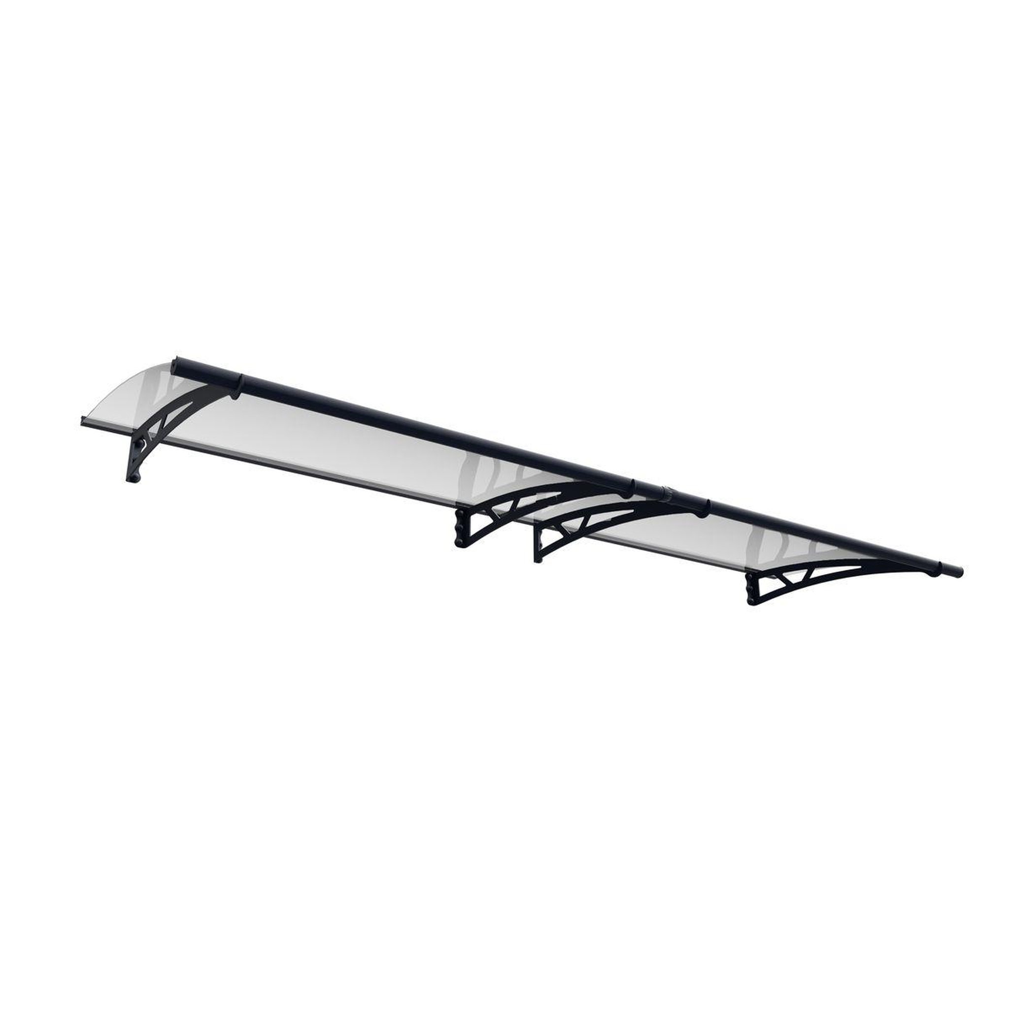 Voir la diapositive 2 : Canopia by PALRAM Marquise - Anthracite - 91-5x302cm - CANOPY ALTAIR 300