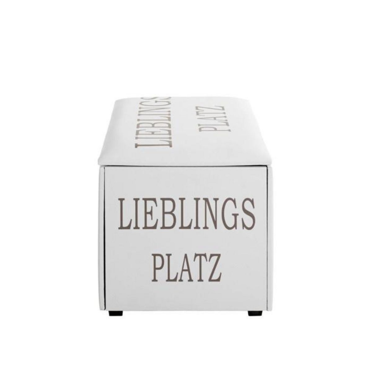 Paris Prix Coffre de Rangement  Lieblings Platz  65cm Blanc
