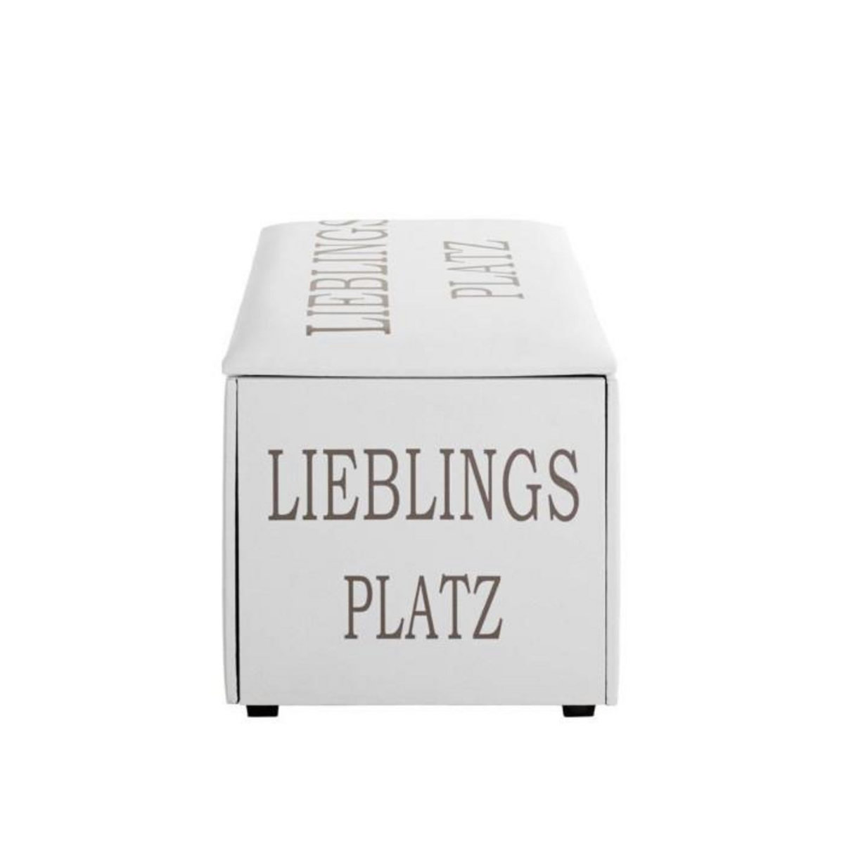 Paris Prix Coffre de Rangement  Lieblings Platz  65cm Blanc