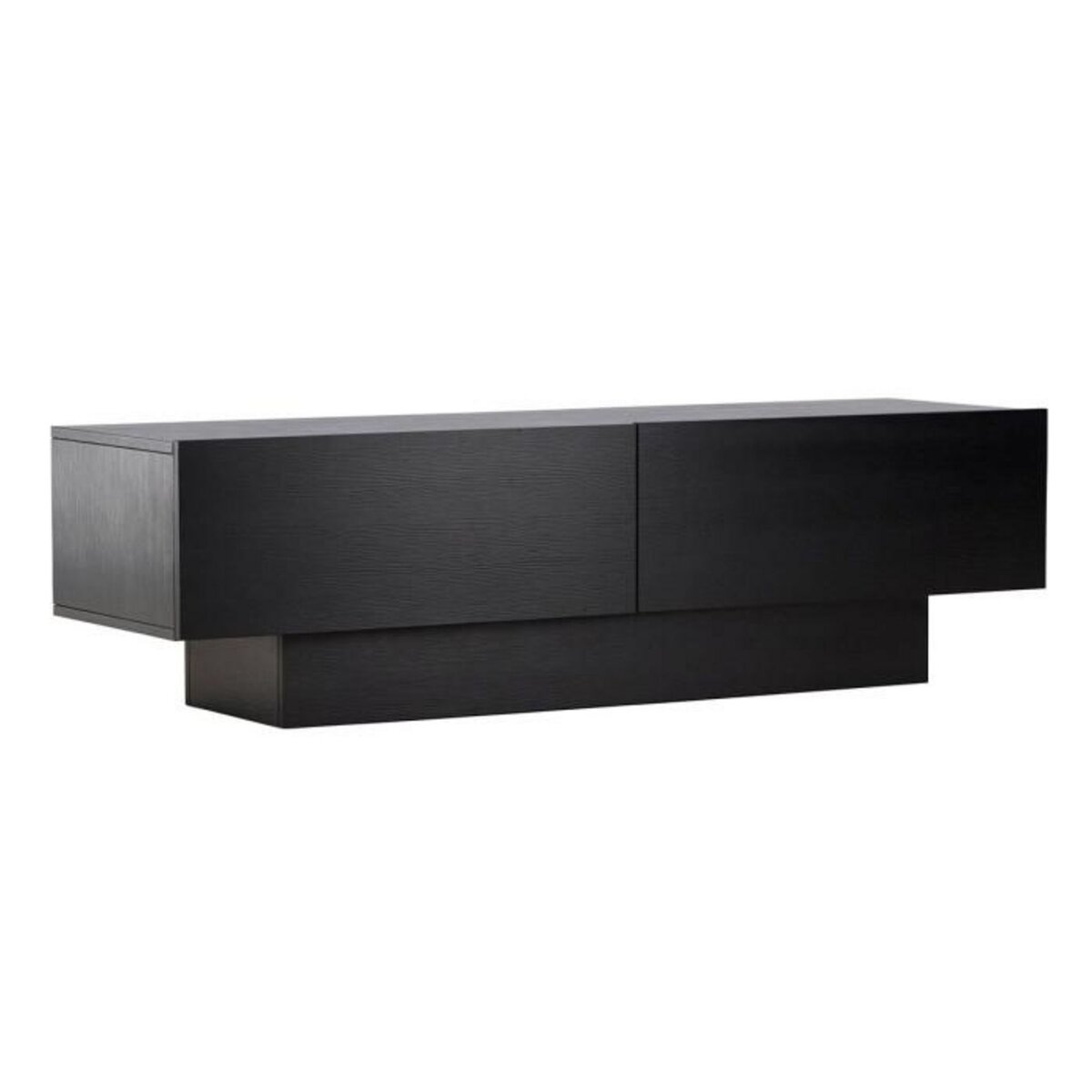 Paris Prix Meuble TV 2 Portes  Cuenca  160cm Noir