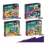 LEGO Friends 41740 La chambre d'Aliya, Jouet pour Filles et Garçons, Soirée Pyjama, à Collectionner, avec Figurine Paisley et Aira le Chiot