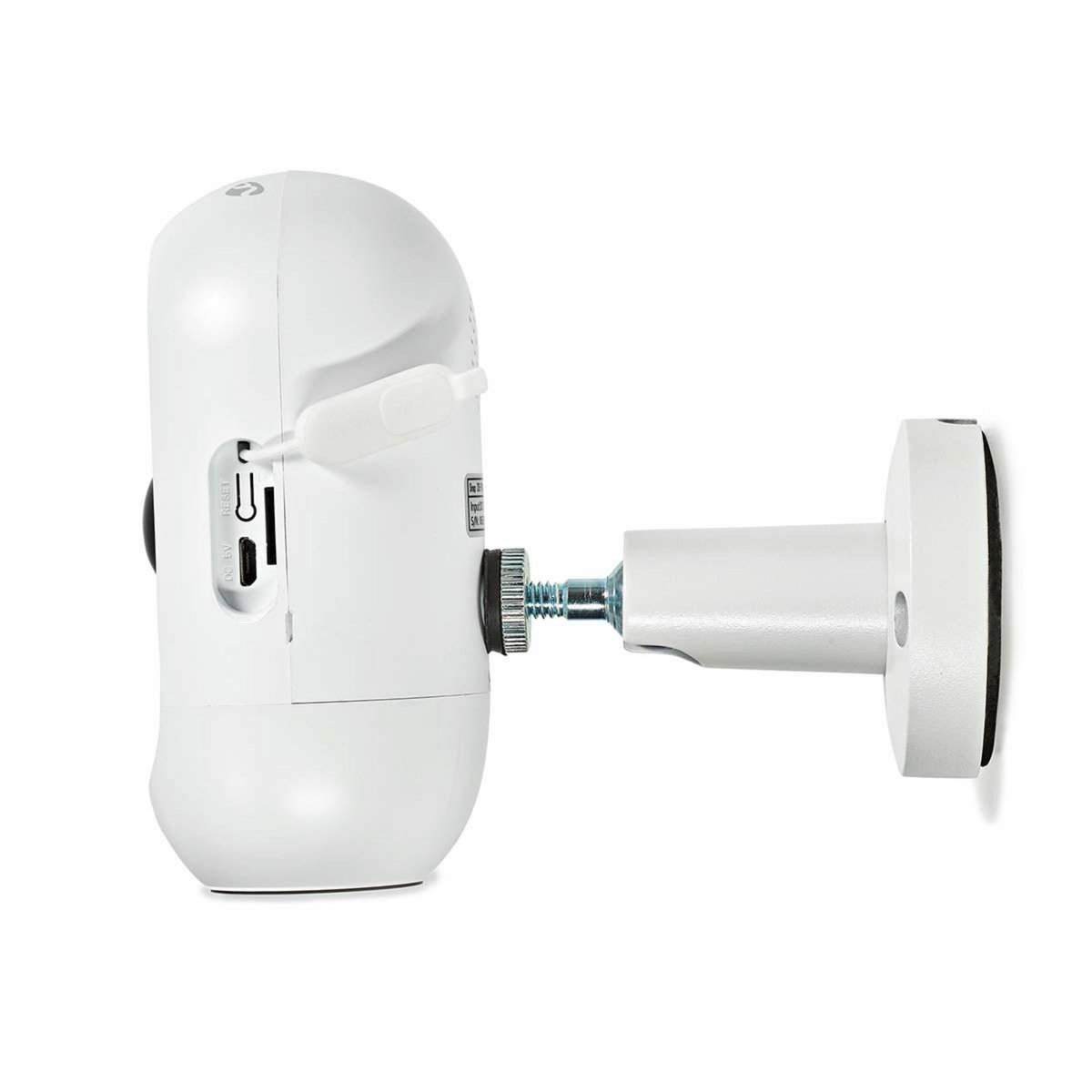 NEDIS Caméra de surveillance SmartLife Sans fil WIFI avec Batterie rechargeable Angle vision 130° Full HD NEDIS