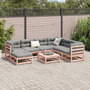 Voir la diapositive 3 : VIDAXL Salon de jardin 8 pcs bois massif sapin de douglas