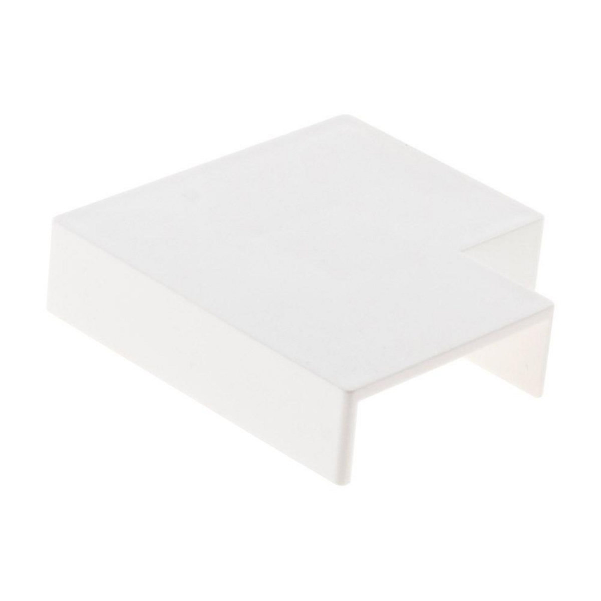 ZENITECH Angles plats moulure 30x10mm blanc  lot de 4