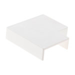 ZENITECH Angles plats moulure 30x10mm blanc  lot de 4