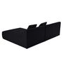 Voir la diapositive 5 : LISA DESIGN Onyx - canapé modulable d'angle réversible 4 places - en tissu mailles 3d
