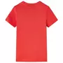 VIDAXL T-shirt enfants rouge 128