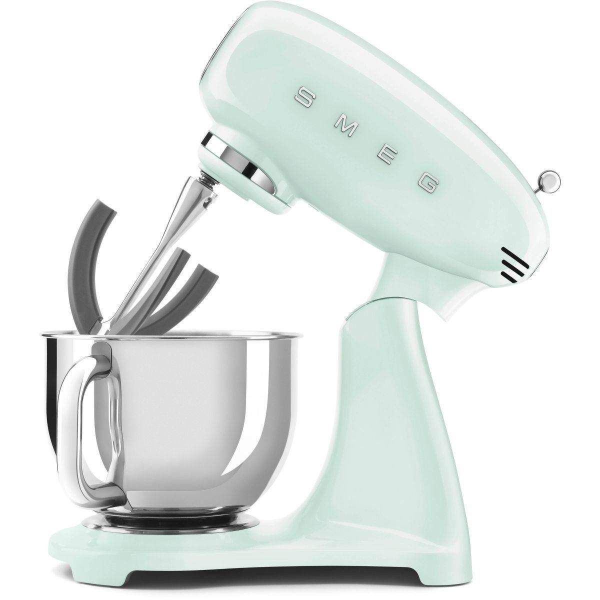 SMEG Robot pâtissier SMF03PGEU vert d'eau