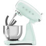 Voir la diapositive 2 : SMEG Robot pâtissier SMF03PGEU vert d'eau