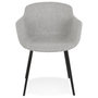 Voir la diapositive 2 : Paris Prix Fauteuil Design  Sead  80cm Gris