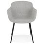 Voir la diapositive 2 : Paris Prix Fauteuil Design  Sead  80cm Gris