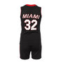 Voir la diapositive 2 : SPORTZONE Miami Heat Ensemble de basket /Rouge Junior Sport Zone