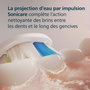 Voir la diapositive 5 : Philips Brossette dentaire Sonicare lot de 2 - HX6062/87 white Optimal W2