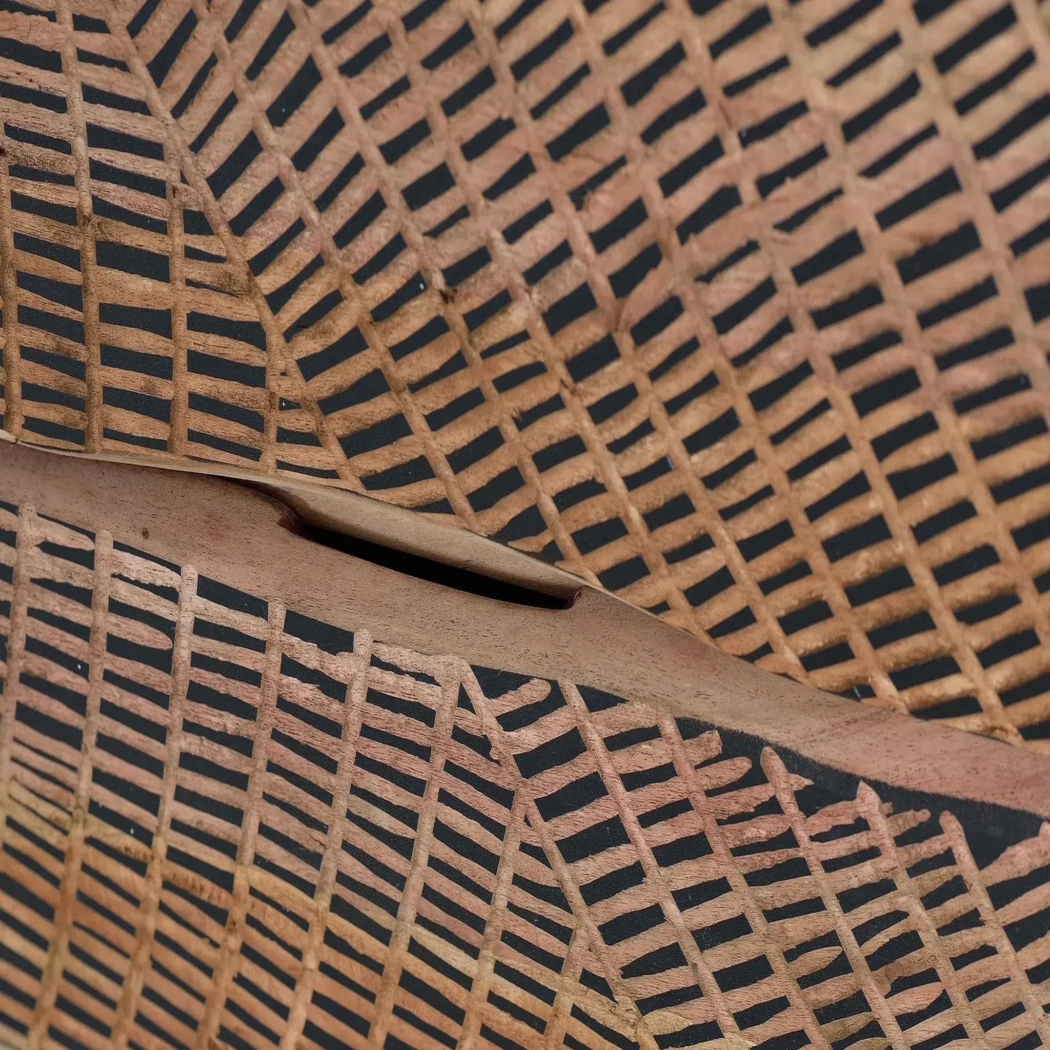 Voir la diapositive 6 : GINER Y COLOMER SL Table de chevet en bois d'acacia 57 cm style rustique moderne