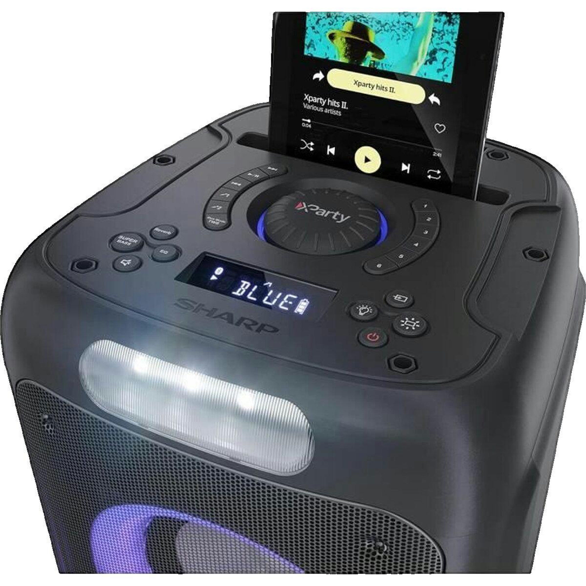 Voir la diapositive 3 : Sharp Haut-parleur portable Sharp PS-949 Bluetooth 132 W
