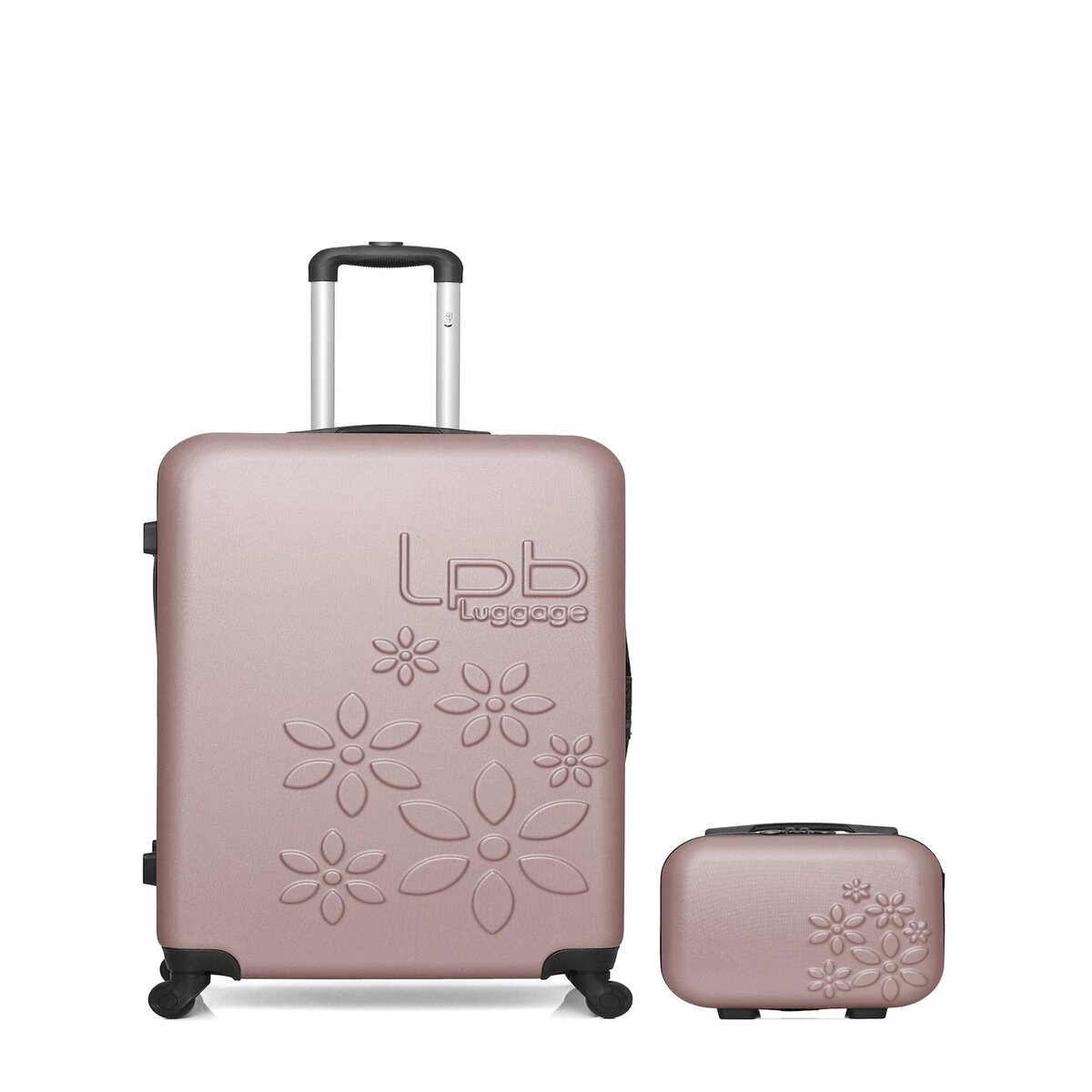 LES P'TITES BOMBES LPB Lot de 2 - Valise grand format et vanity ELEONOR