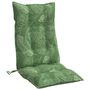 Voir la diapositive 5 : VIDAXL Coussins de chaise a dossier haut lot de 4 modele de feuille