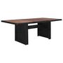Voir la diapositive 2 : VIDAXL Ensemble a manger d'exterieur 9 pcs Resine tressee Noir