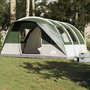 Voir la diapositive 1 : VIDAXL Tente de camping tunnel 5 personnes vert impermeable