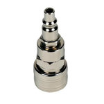 Einhell Adaptateur de raccord pneumatique – Orion vers Euro - laiton/métal chromé