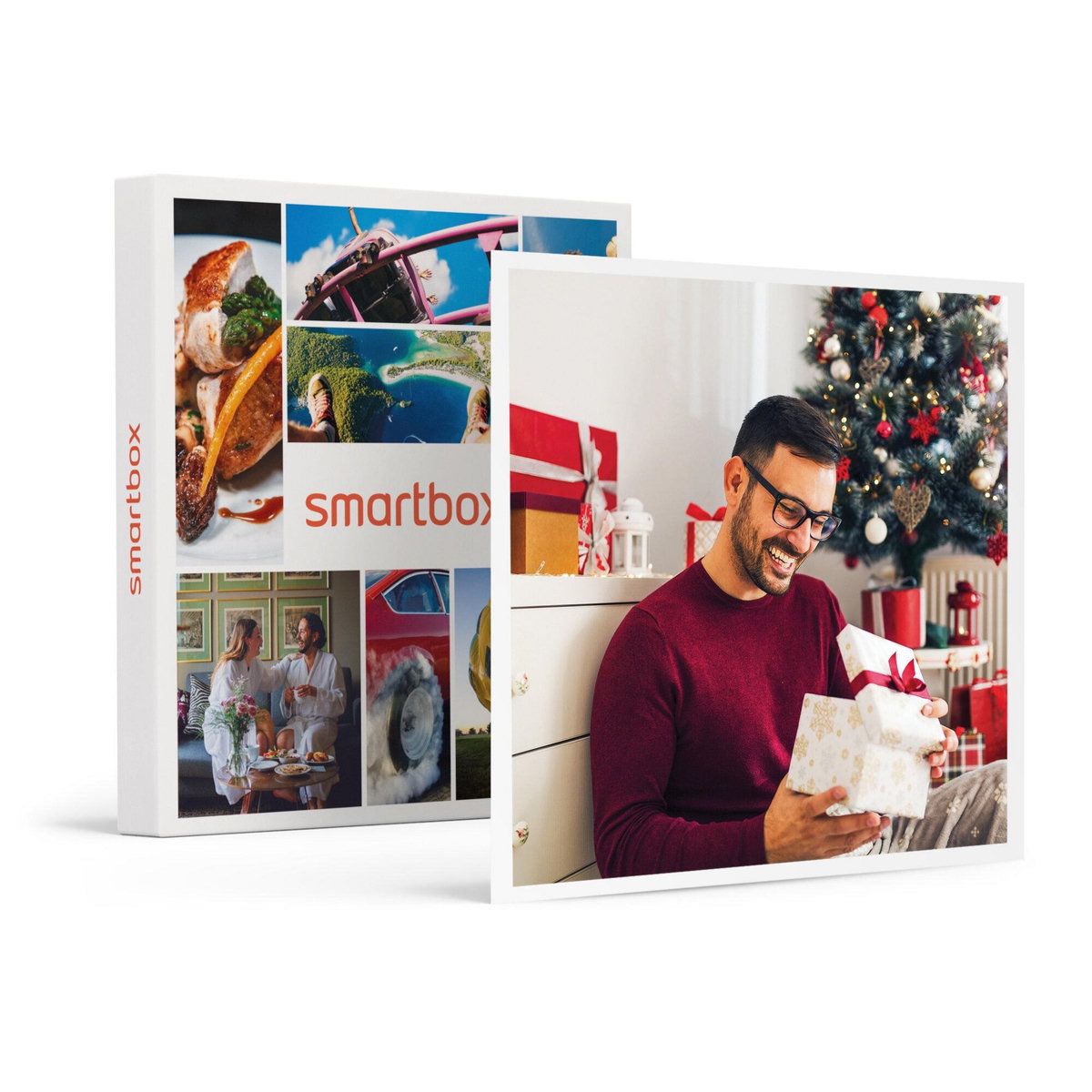 Smartbox Joyeux Noël - cadeau pour lui ! - Coffret Cadeau Multi-thèmes
