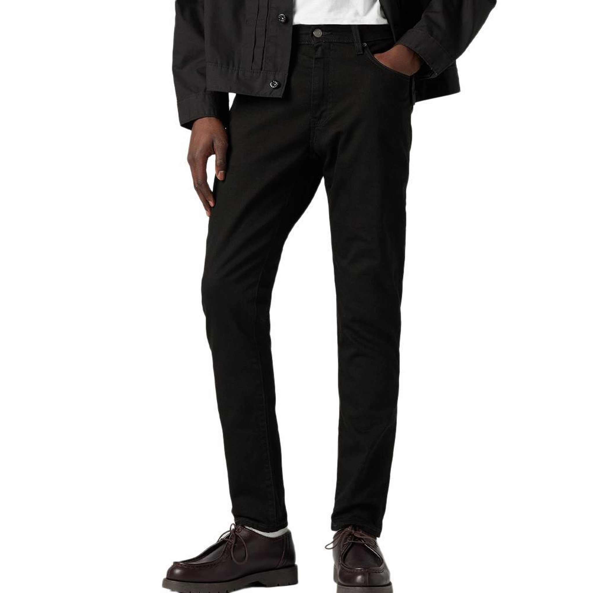 Levi's Jean 512 Slim  Homme Levi's Taper Dark Indigo. Coloris disponibles : Noir