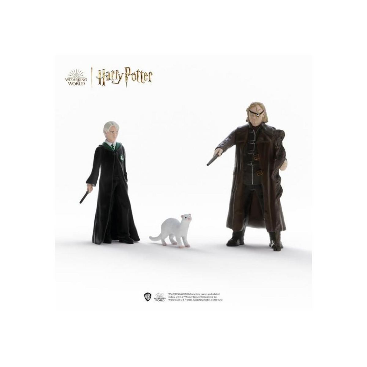 Schleich Figurine Alastor Maugrey & Drago Malfoy et le furet, Schleich 14907 Gamme Harry Potter©