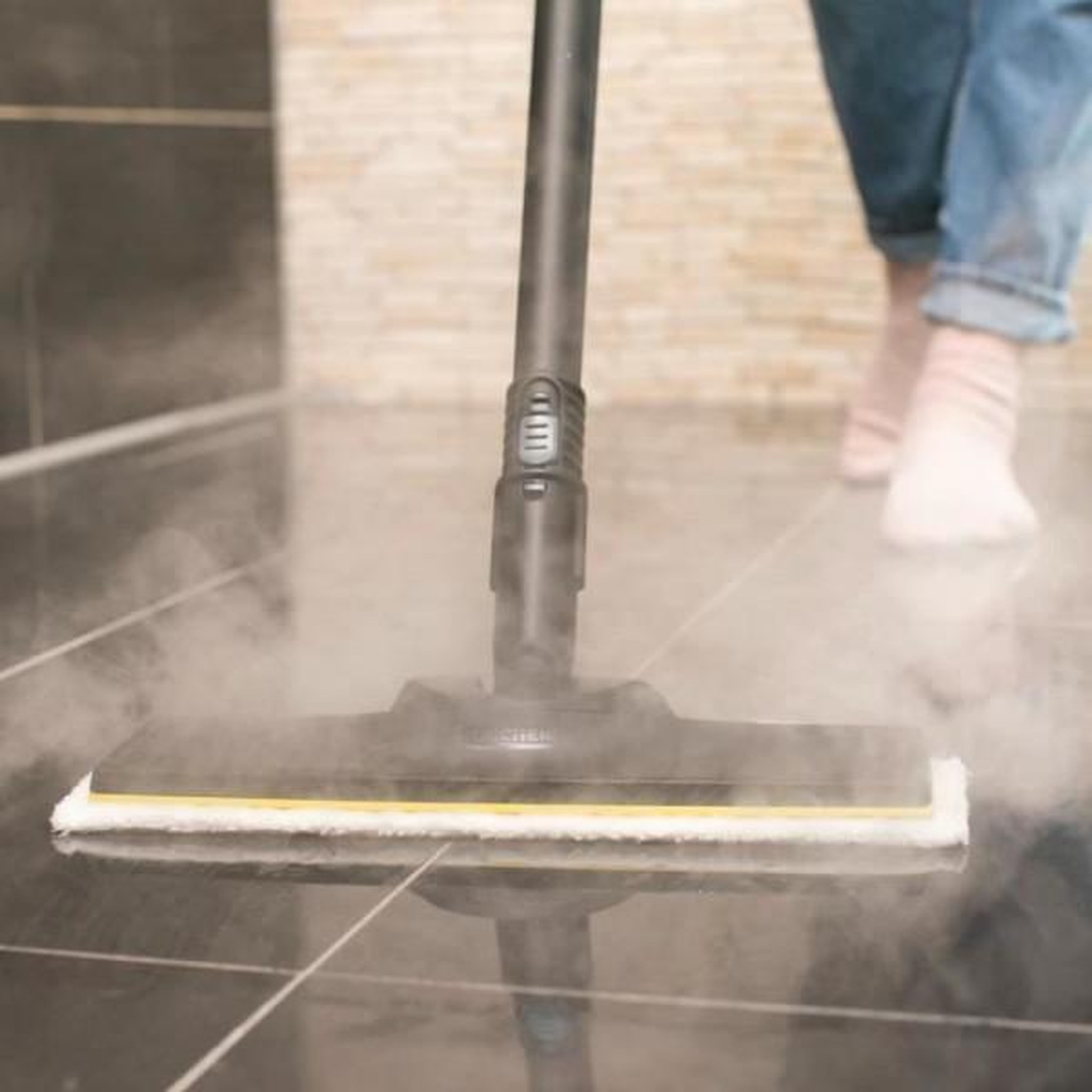 Voir la diapositive 2 : KARCHER Jeu de 3 serpillieres microfibres pour buse sol Easy Fix (1 souple, 1 abrasive, 1 tres abrasive) - 2.863-341.0