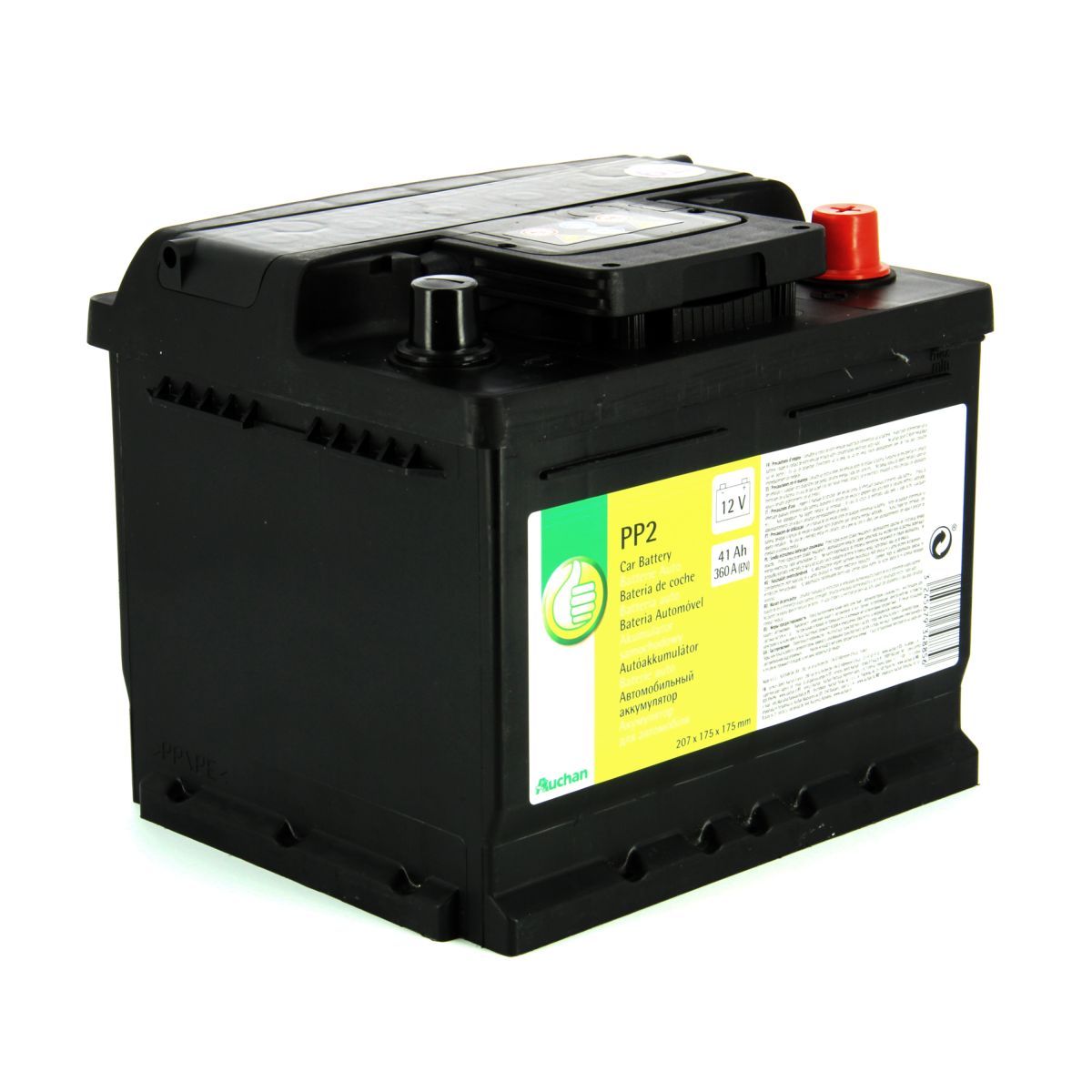 POUCE Batterie pour voiture 360A 41AH