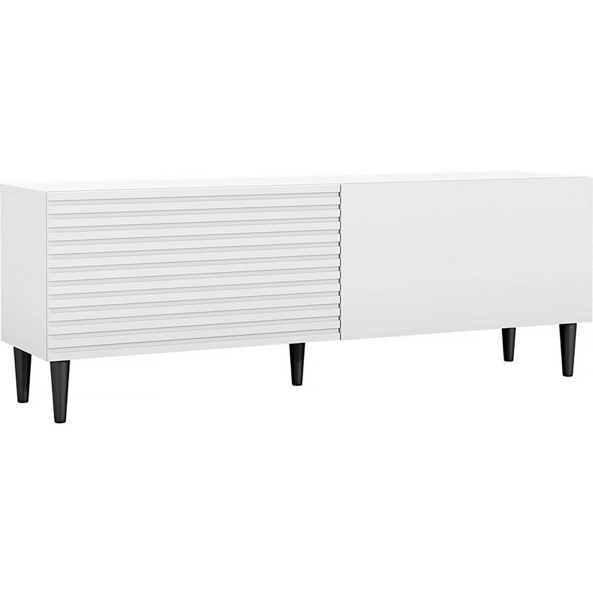 Habitat et Jardin Meuble TV  Nokomo   - 150  X 53  X 40 cm- Blanc