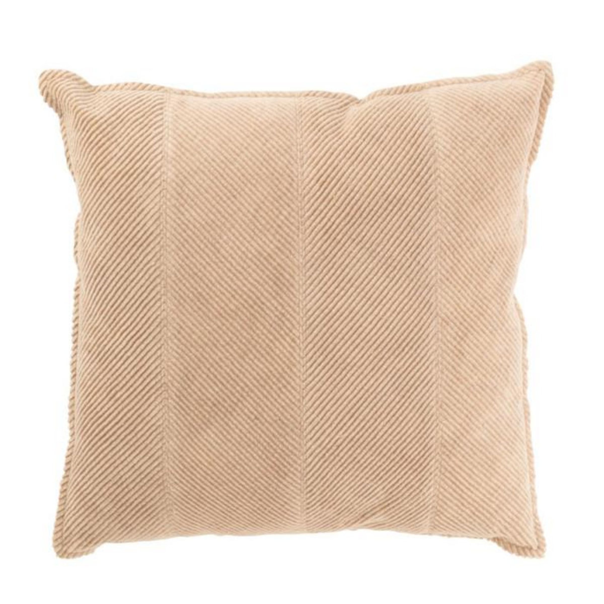 Paris Prix Coussin Déco à Rayures  Ivory Dreams  45x45cm Beige