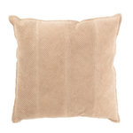 Paris Prix Coussin Déco à Rayures  Ivory Dreams  45x45cm Beige