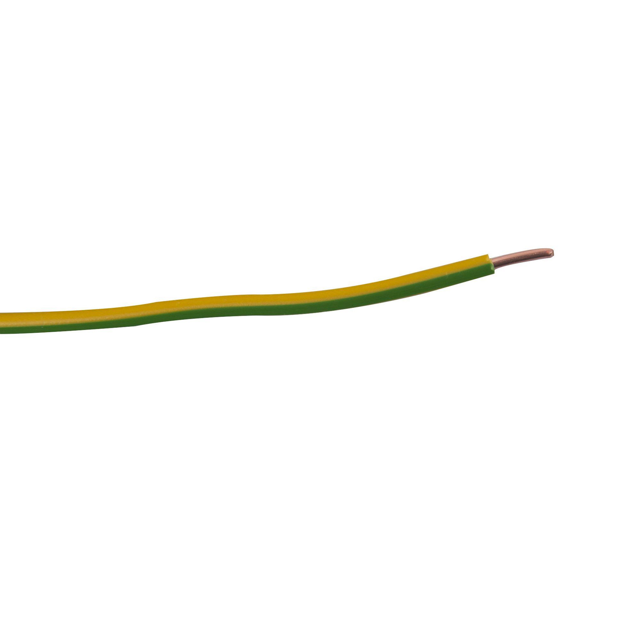 Voir la diapositive 4 : ZENITECH Câble électrique HO7V-U 2,5mm2 Vert/Jaune - 25m