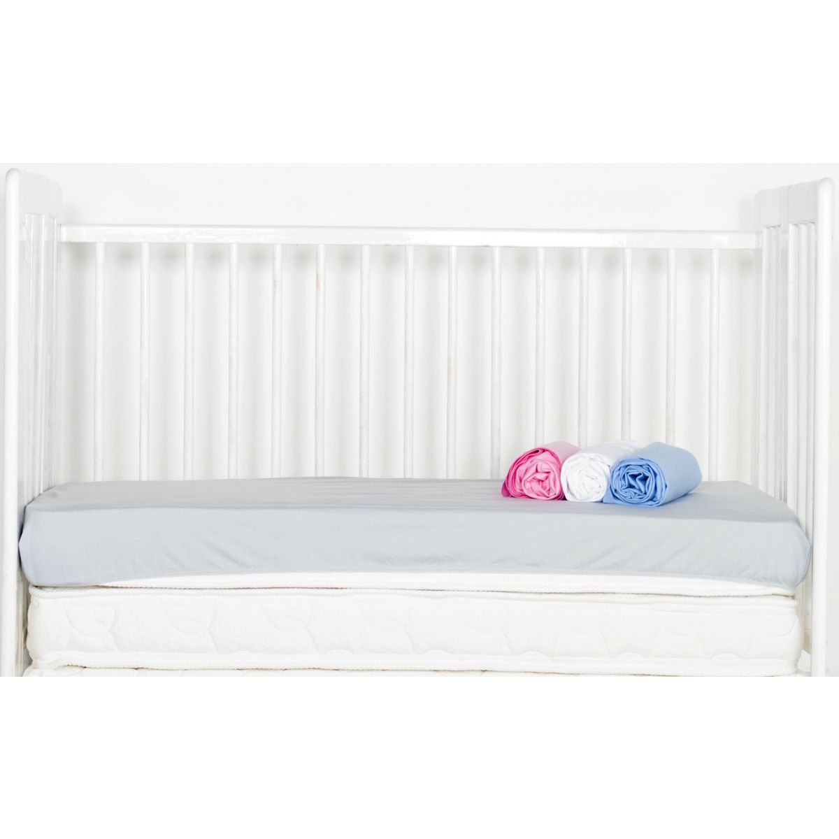 Drap housse 2 en 1: drap + protége matelas